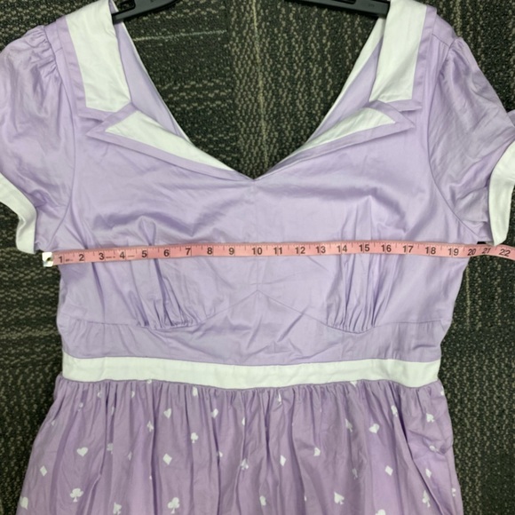 Hot Topic x Disney Alice In Wonderland Tea Party Retro Dress Size 16 - Picture 12 of 16